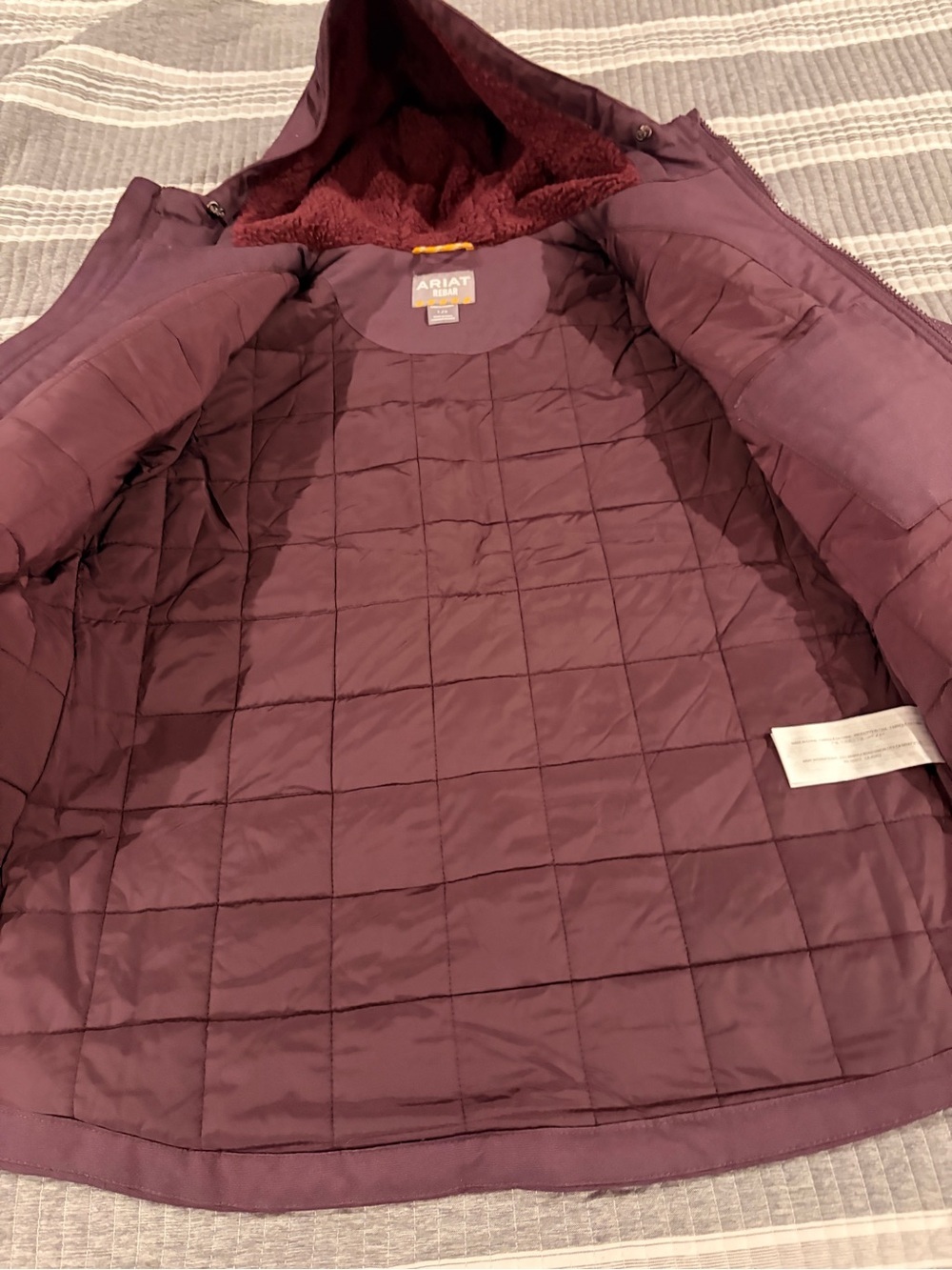 Nwt Women’s Size Large Ariat Rebar Work Jacket - Picture 10 of 12